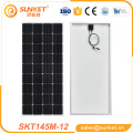 Solarpanel und Batterie PV Solarpanel Preis Solarpanel 12V 145W